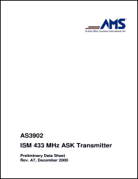 AS3902 Datasheet