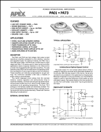 PA01 Datasheet