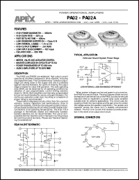 PA02 Datasheet
