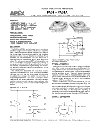 PA61A Datasheet