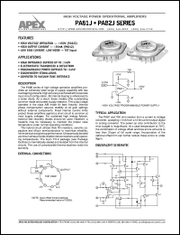 PA82J Datasheet
