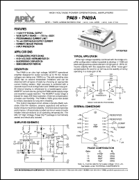 PA89A Datasheet