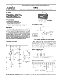 PA92 Datasheet
