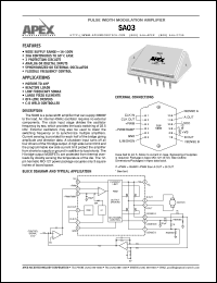 SA03 Datasheet