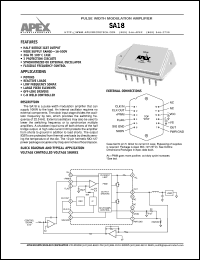 SA18 Datasheet