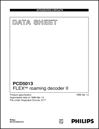 PCD5013H/F1 Datasheet