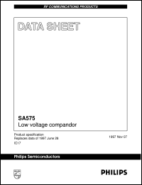 SA575D Datasheet