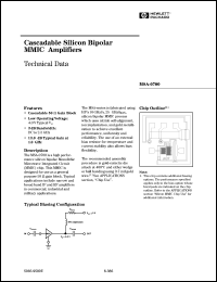 MSA-0700-GP4 Datasheet