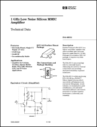 INA-50311-BLK Datasheet