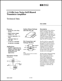 INA-12063-BLK Datasheet