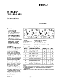 HMMC-5022RF Datasheet