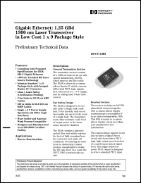 HFCT-5305 Datasheet