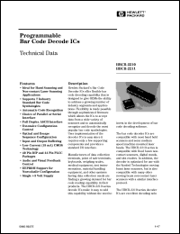 HBCR-1611 Datasheet