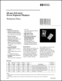 HDSP-8603 Datasheet