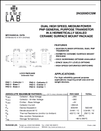 2N3209CSM Datasheet