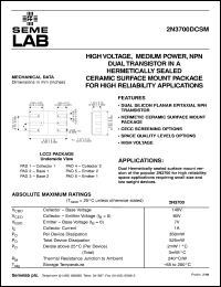 2N3700UB Datasheet