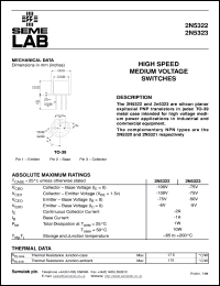 2N5323 Datasheet