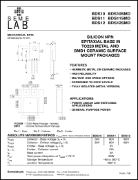 BDS11 Datasheet