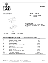 CV7342 Datasheet