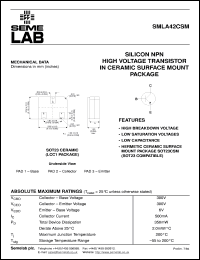 SMLA42CSM Datasheet