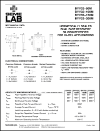 BYV32-100SMD Datasheet