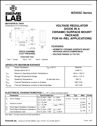 BZX55C5V1CSM Datasheet