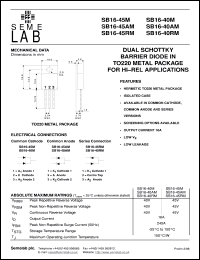 SB16-100M Datasheet