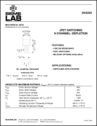 2N4392 Datasheet