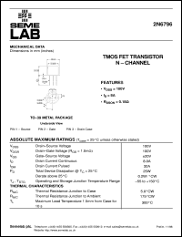 2N6796 Datasheet