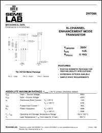 2N7086 Datasheet