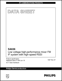 SA636D Datasheet