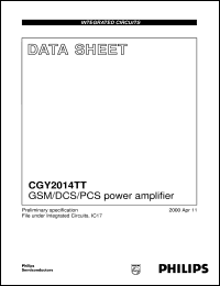 CGY2021G Datasheet
