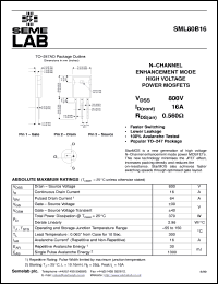 SML80B13 Datasheet