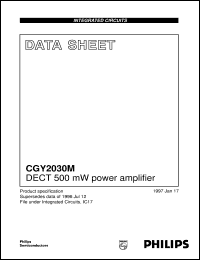 CGY2030M/C1 Datasheet
