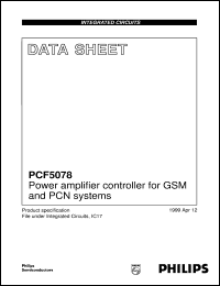 PCF5078T/F1 Datasheet