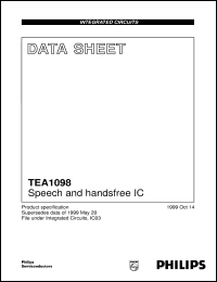 TEA1098TV/C2 Datasheet