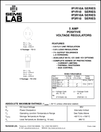 IP1R18K-15-BSS2 Datasheet