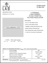 IP78M15ASMD Datasheet