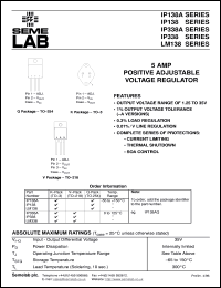 LM138AK-883B Datasheet