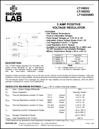 LT1085-T257 Datasheet