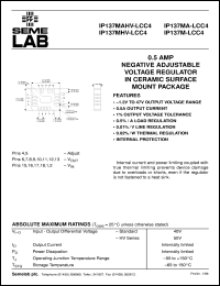 IP137MHVLCC4 Datasheet