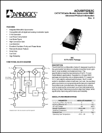 ACU50752S3C Datasheet