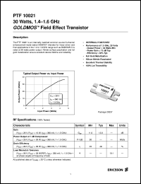 PTF10154 Datasheet