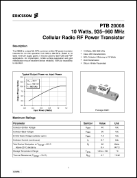 PTB20004 Datasheet