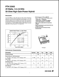 PTH31002 Datasheet