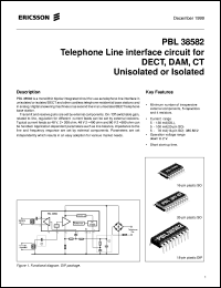 PBL38582/1NS Datasheet