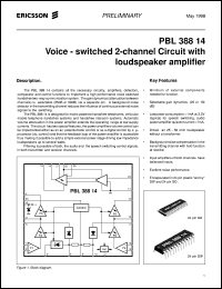 PBL38814/1SO Datasheet