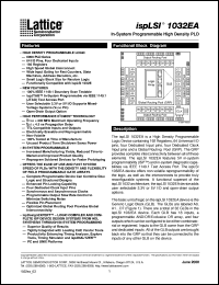 ISPLS1032EA-125LT100 Datasheet