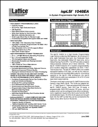 ISPLSI1048EA-125LQ128 Datasheet