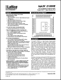 ISPLSI2128VE-180LT176 Datasheet
